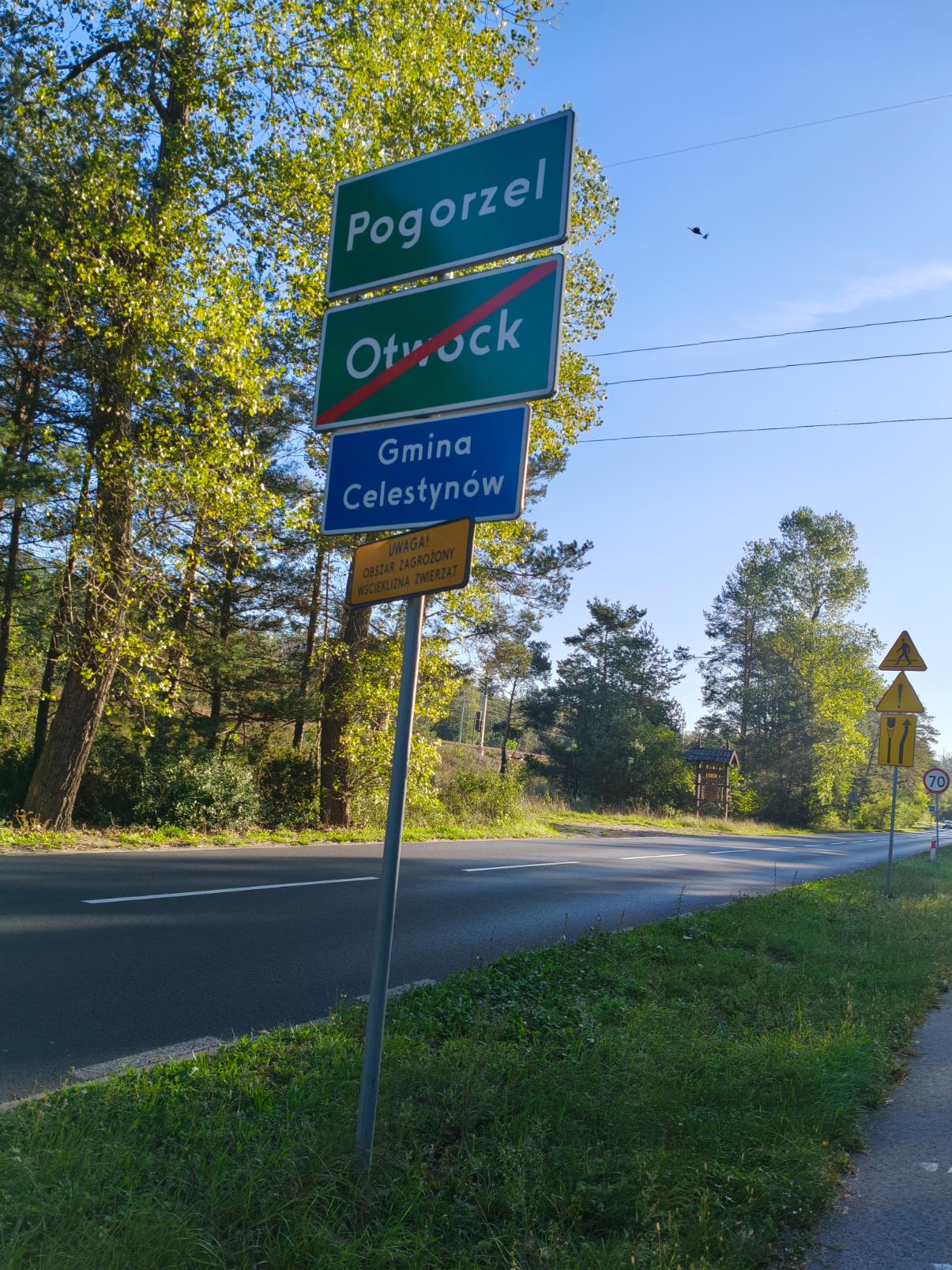 Zdjęcie do wpisu: trasa mojego treningu przed startem Celestynów