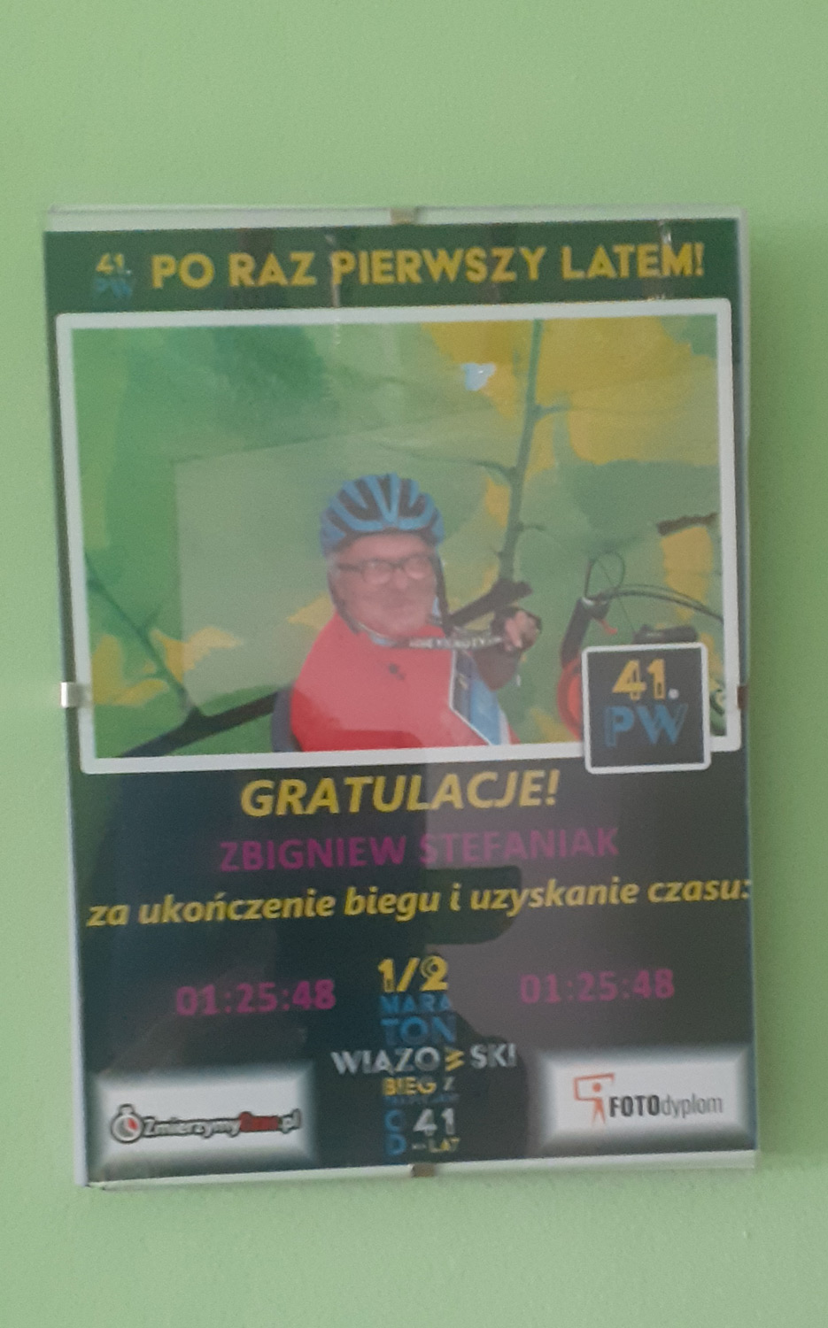 Zdjęcie z archiwum osiągnięć Zbigniewa Stefaniaka