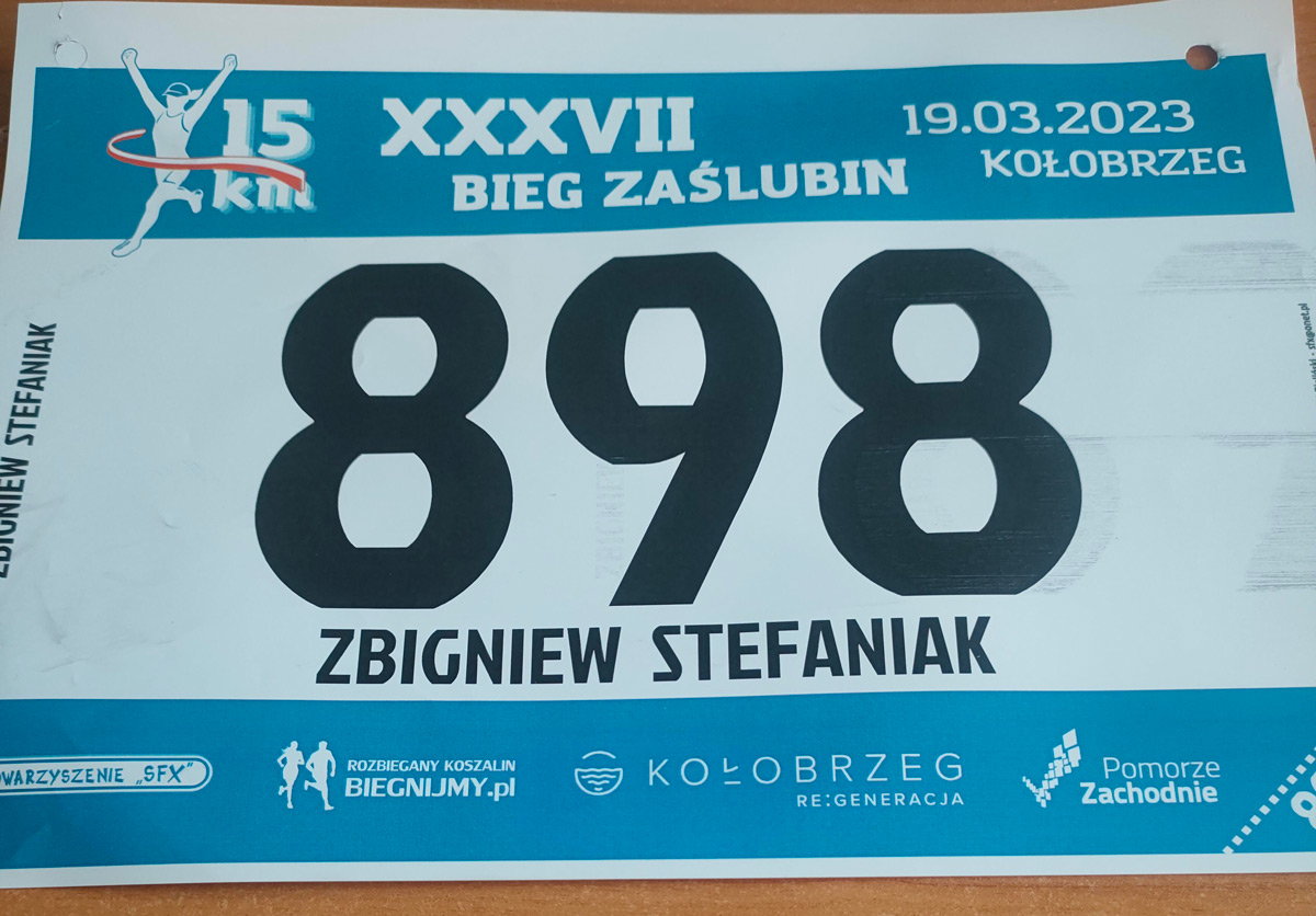 Zdjęcie z archiwum osiągnięć Zbigniewa Stefaniaka