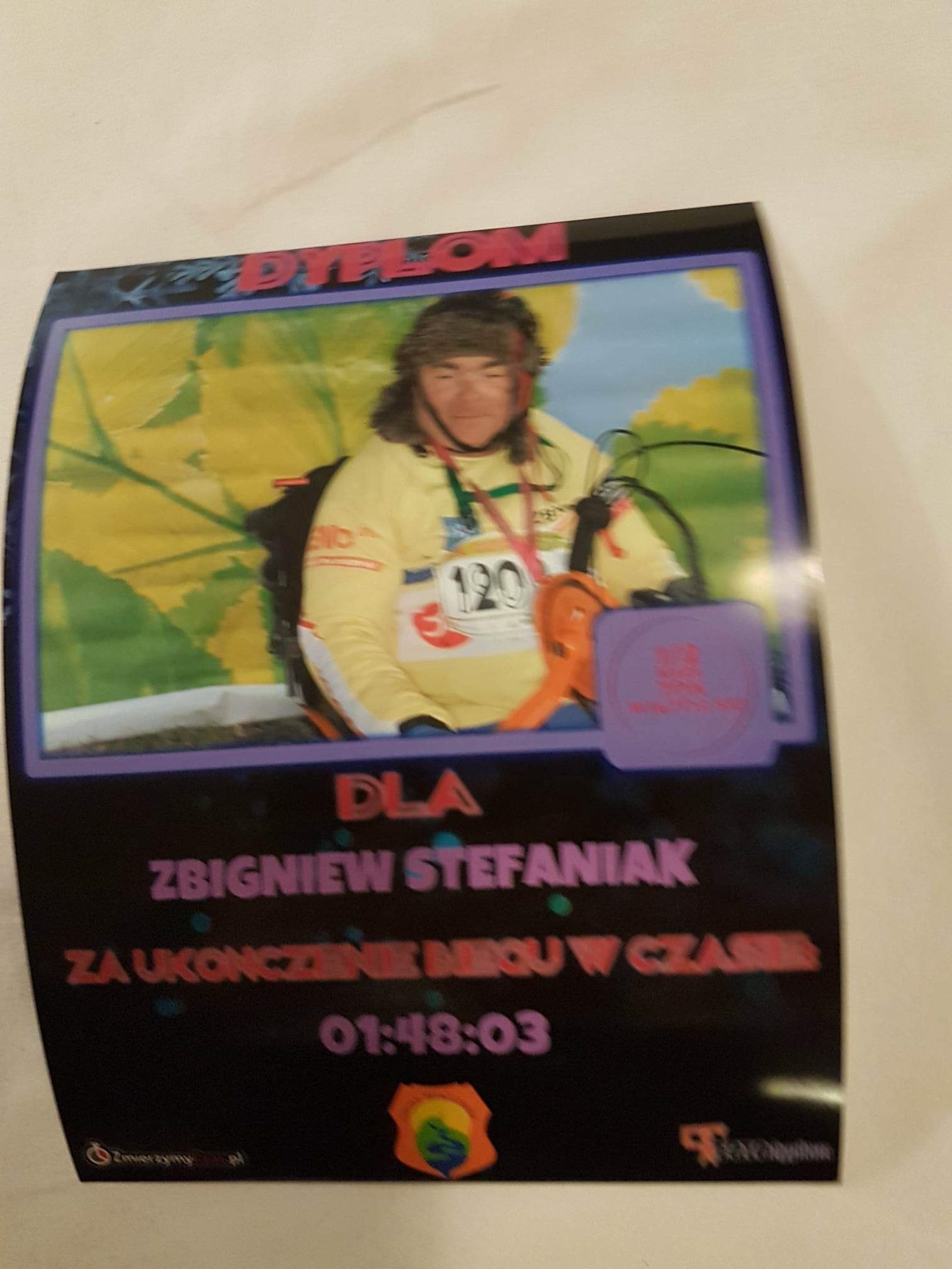 Zdjęcie z archiwum osiągnięć Zbigniewa Stefaniaka